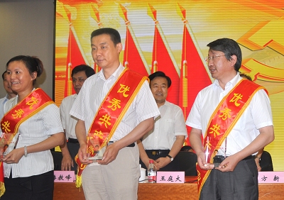 刘力同志获“中国科优秀共产党员”荣誉称号